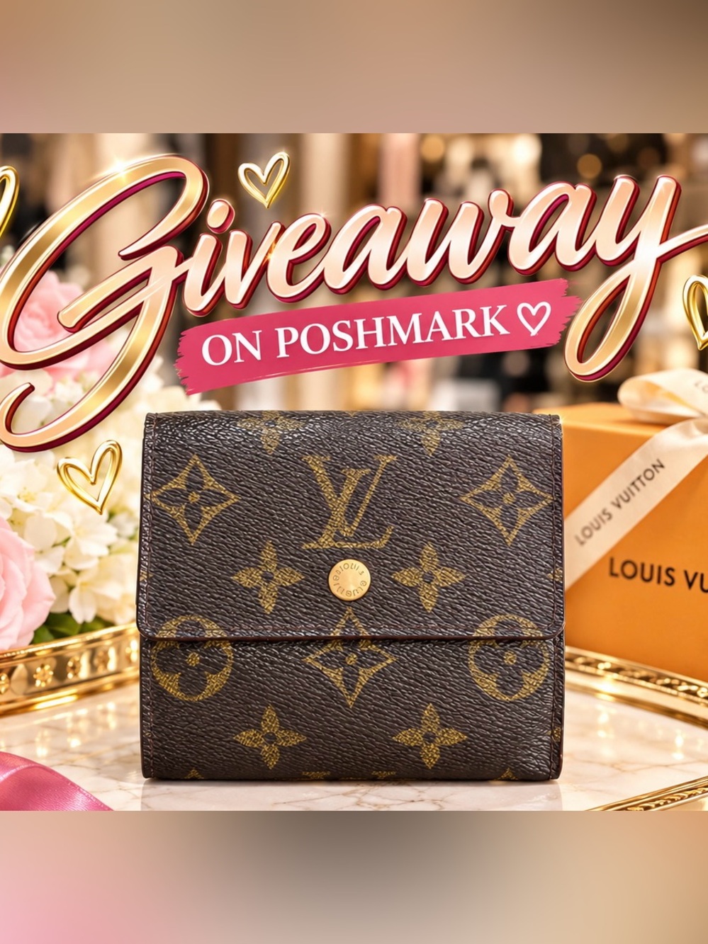 FREE LV WALLET GIVEAWAY FOLLOW IG @thebagriculture